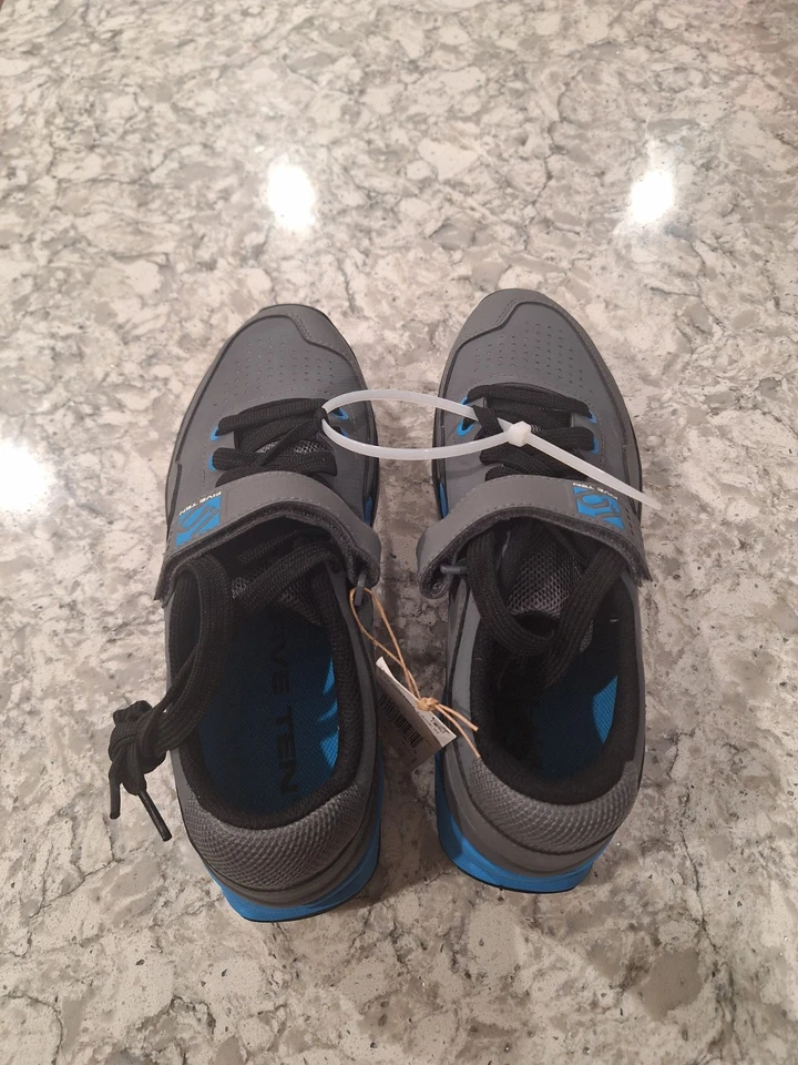 Adidas Five Ten 5.10 Kestrel Mujer Bicicleta de Montaña Zapatos Talla 7 Gris/Cian/Negro Foto 3 de 4