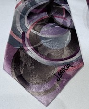 jerry garcia signed Clockwork Water Color Collection Neck Tie #3
