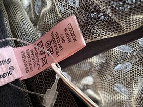 NWT Agent Provocateur Soiree Black Lace Deborah Corset Top Medium / 3