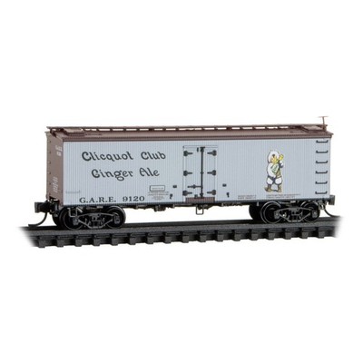 N MICRO TRAINS 058 00 610 Clicquot  36' Wood Sheathed Ice Reefer 9120