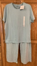 NWT Sonoma Pajama Separates Crewnwck Sz 2X + Pants Sz XL