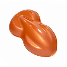 Tiger Orange Metallic Basecoat Clearcoat Quart Complete Paint Kit
