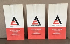NOS Allis Chalmers Implements Parts Bags Lot of 3 HTF
