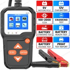 ANCEL BA301 6V/12V Car Battery Tester 100-2000 CCA Auto Automotive Load Tester