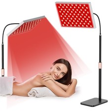 Red Light Therapy for Body Face, Infrared Panel Lamp with Black