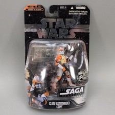 Hasbro Star Wars Saga Collection Clone Commander Cody Figure 2006 New Exclusive