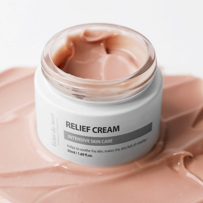 ECLAT DU TEINT Relief Cream 50ml Moisturizing Cream Soothing Korean Cosmetics