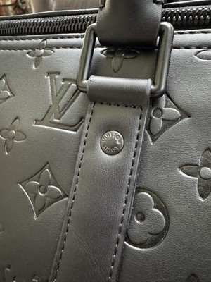 Louis Vuitton Keepall Bandouliere 50 Monogram Shadow Black M41416