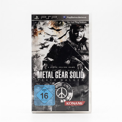   Metal Gear Solid: Peace Walker - Sony PSP Spiel | USK 16 | Konami | Gebraucht