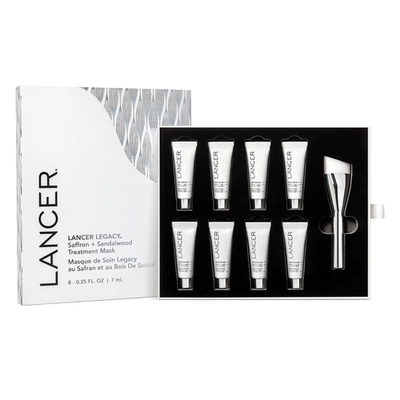 #ad Lancer Legacy Saffron Sandalwood Treatment Mask 9 Piece Set $350 Value $89.99