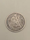1883 Seated Liberty Silver Dime 10c