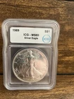 1989 American Silver Eagle MS69 ICG