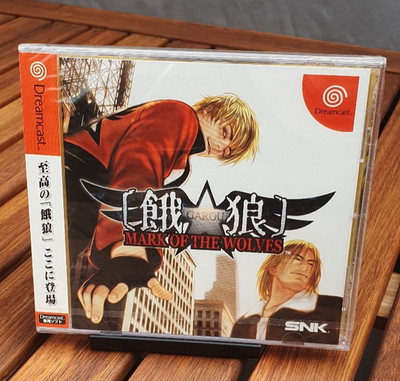 Sega Dreamcast - GAROU MARK OF THE WOLVES - SNK - neu in Folie - JAP - NTSC
