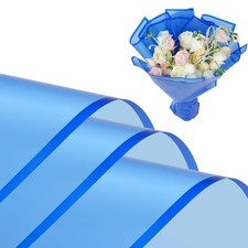 20 Sheets frosted Flowers Wrapping Paper,Waterproof Floral Bouquet Packaging ...