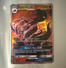The Pokémon Company Pokémon TCG Salazzle GX 25/147 Burning Shadows UR Holo