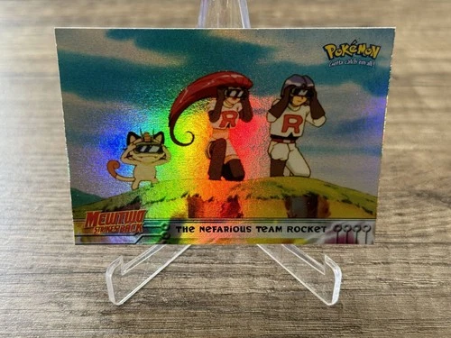 Mewtwo Strikes Back Topps Chrome Holo #12 Team Rocket Pokemon Card Collection