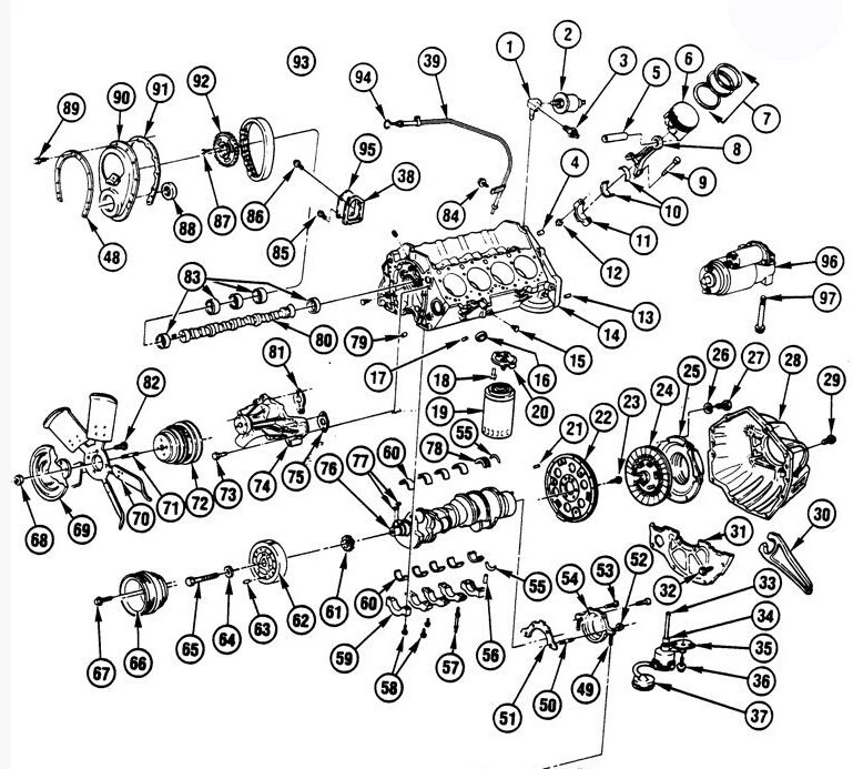 14088633 Tubo de nivel de aceite del motor 1987 Chevrolet G10 G20 G30 GMC G1500 G2500 G3500 Foto 4 de 4