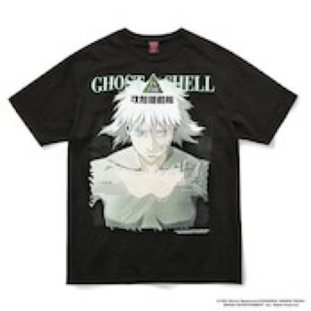 Ghost in the Shell x GEEKS RULE T-shirt XL Size Black Men