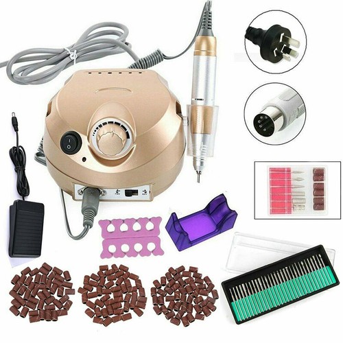 Electric Nail File Drill Bits Tool Acrylic Pedicure Manicure Machine 35000RPM AU - Picture 15 of 15