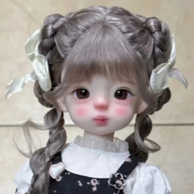 1/6 BJD Doll Resin Joint Bare Doll Handmade Lovely Girl w/Eyes Face Makeup Gift