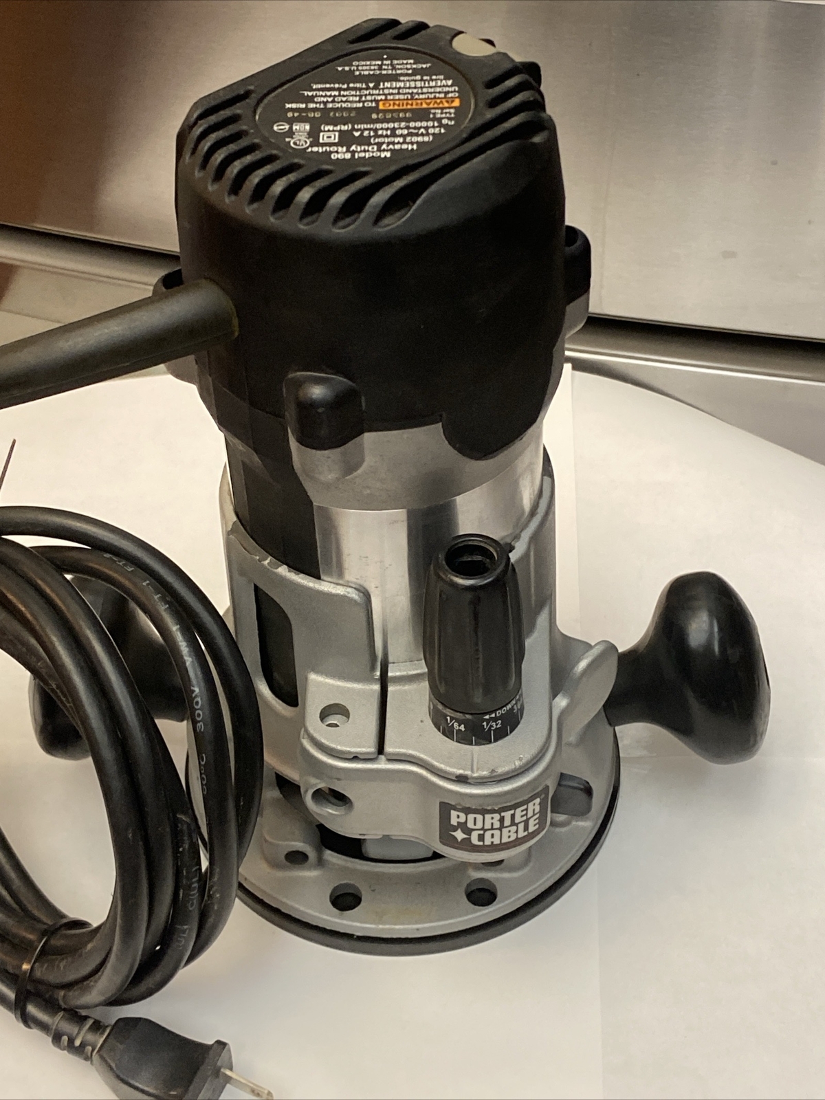 Porter Cable 890 Heavy Duty Router 8902 Motor 120V Type 1 eBay