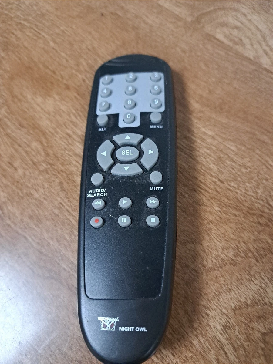 Night owl replacement cheap remote control