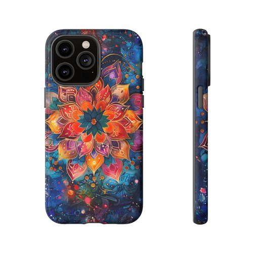 Mandala Flower Watercolor Phone Case for iPhone, Samsung Galaxy, Pixel - 第 65/256 張圖片