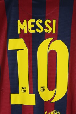 BARCELONA 2013/2014 HOME SHIRT JERSEY CAMISETA LONG SLEEVE