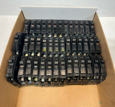 Lot of 41 Square D 20 Amp Single Pole Circuit Breakers