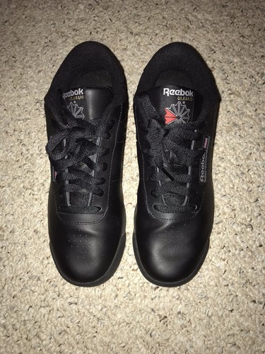 Reebok Classic Nylon Black Carbon Teens 