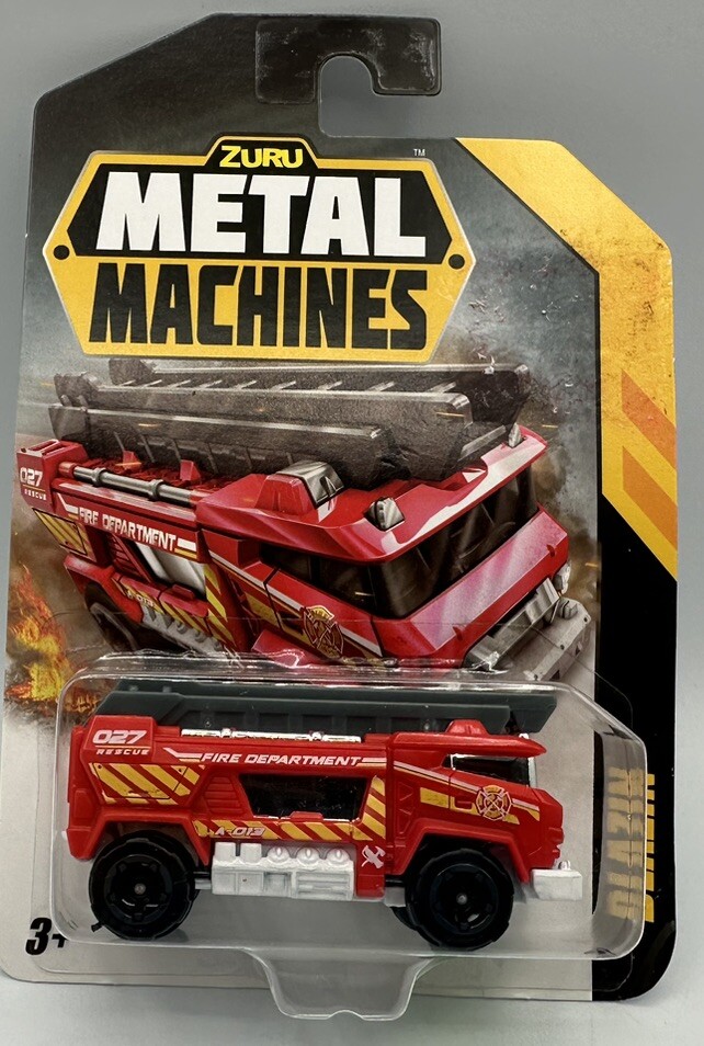 Zuru Metal Machines Blazin Die Cast Red 2022