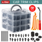 <!--F#f_0-->731x Car Trim Body Clips Kit Rivets Retainer Auto Panel Bumper Plastic Fastener<!--F/-->