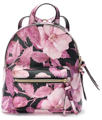 pink brand mini backpack
