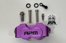 Scooter Racing 4 Piston Rpm Brake Caliper Jog Zuma Dio 82mm Purple Scooter Racing 4 Piston Rpm Brake Caliper Jog Zuma Dio 82mm Purple