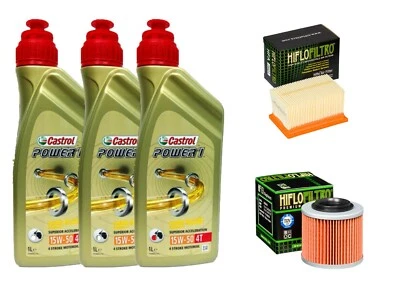 CASTROL/HIFLO KIT TAGLIANDO BMW F 650 GS 00/07 OLIO CASTROL 15W50 FILTRO ARIA FILTRO OLIO
