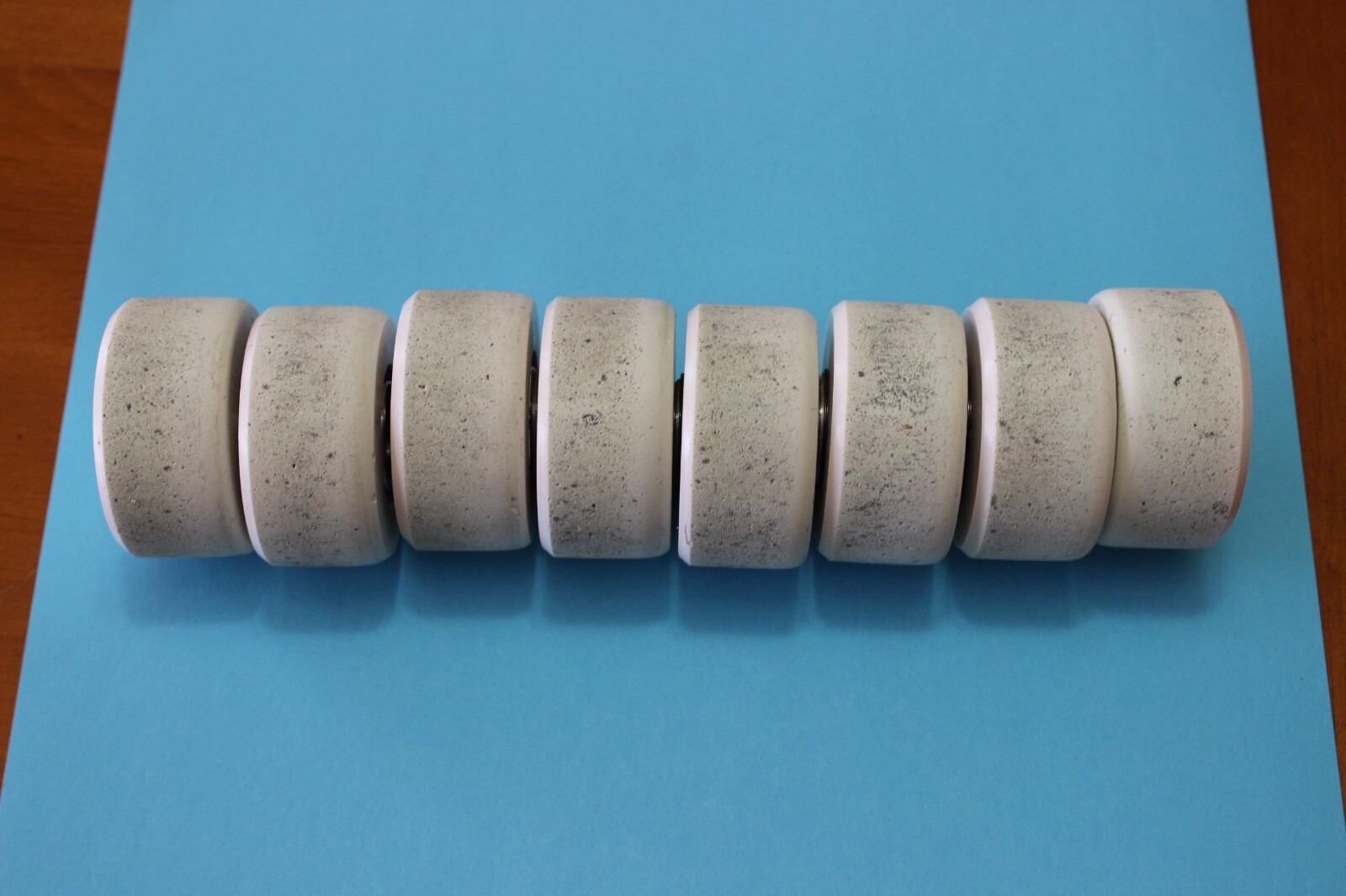 Vintage Set Of 8 ORIGINAL Excalibur Figure Skate Wheels By Vanguard eBay