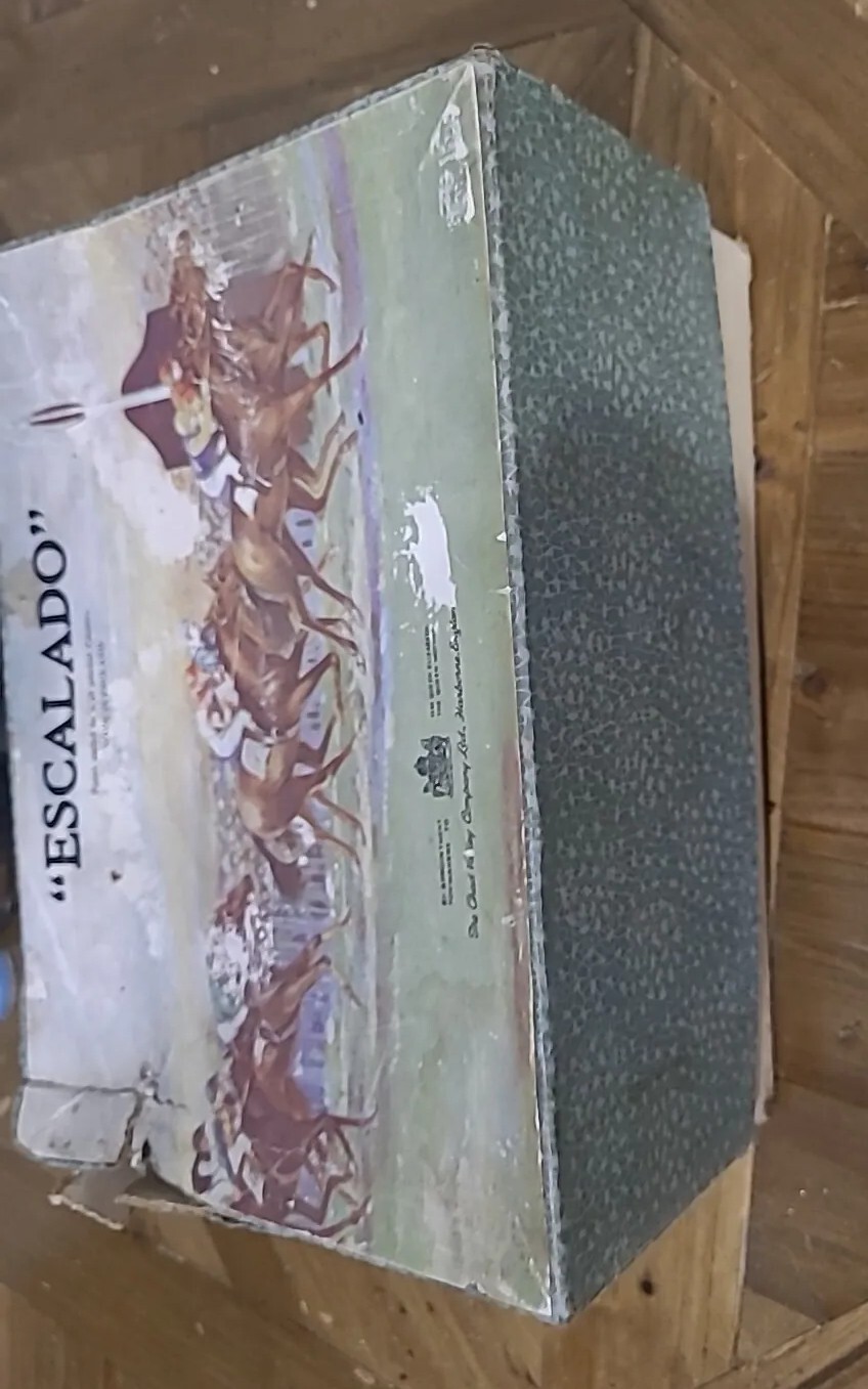 Vintage CHAD VALLEY 'ESCALADO' Tabletop Horse Racing GAME Boxed eBay