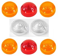 Land Rover Series 3 & Defender 90 110 Indicator Side & Tail Light Lamp Lens Kit