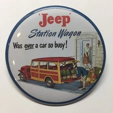 Jeep Station Wagon Fridge Magnet Vintage Style BUY 3 GET 4 FREE MIX & MATCH