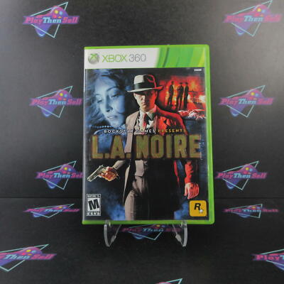 L.A. Noire Xbox 360 Complete - 1 Year Warranty EX Cond