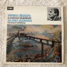 HMV  ASD 2360   " VAUGHAN-WILLIAMS   A LONDON SYMPHONY "     Sir John Barbirolli
