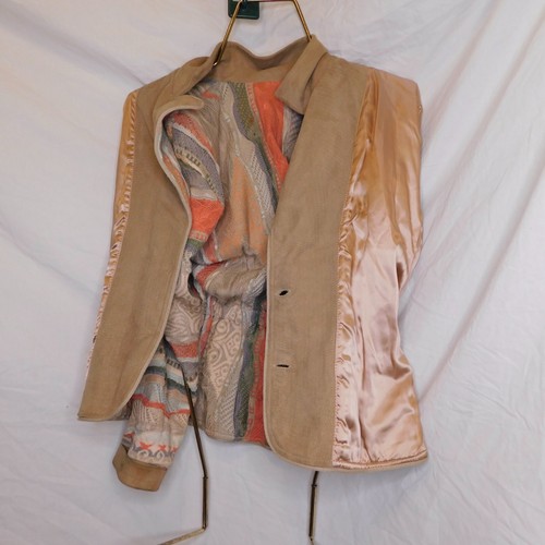 Vtg Coogi Womens Sz S Button Front Jacket Cardigan Hip Hop Biggie Mercerized - Picture 11 of 11