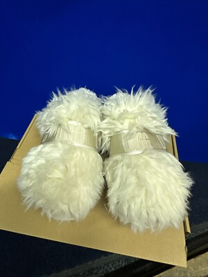 UGG FLUFF MOMMA ZUCKERPLATTFORM RUTSCHE GRÖSSE 7 BRANDNEU IN BOX ECHT