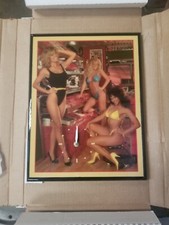 Nos Vintage Snap On Clock 80s 90s Pin Up Clock Garage Clock Snap-on Tools Nos