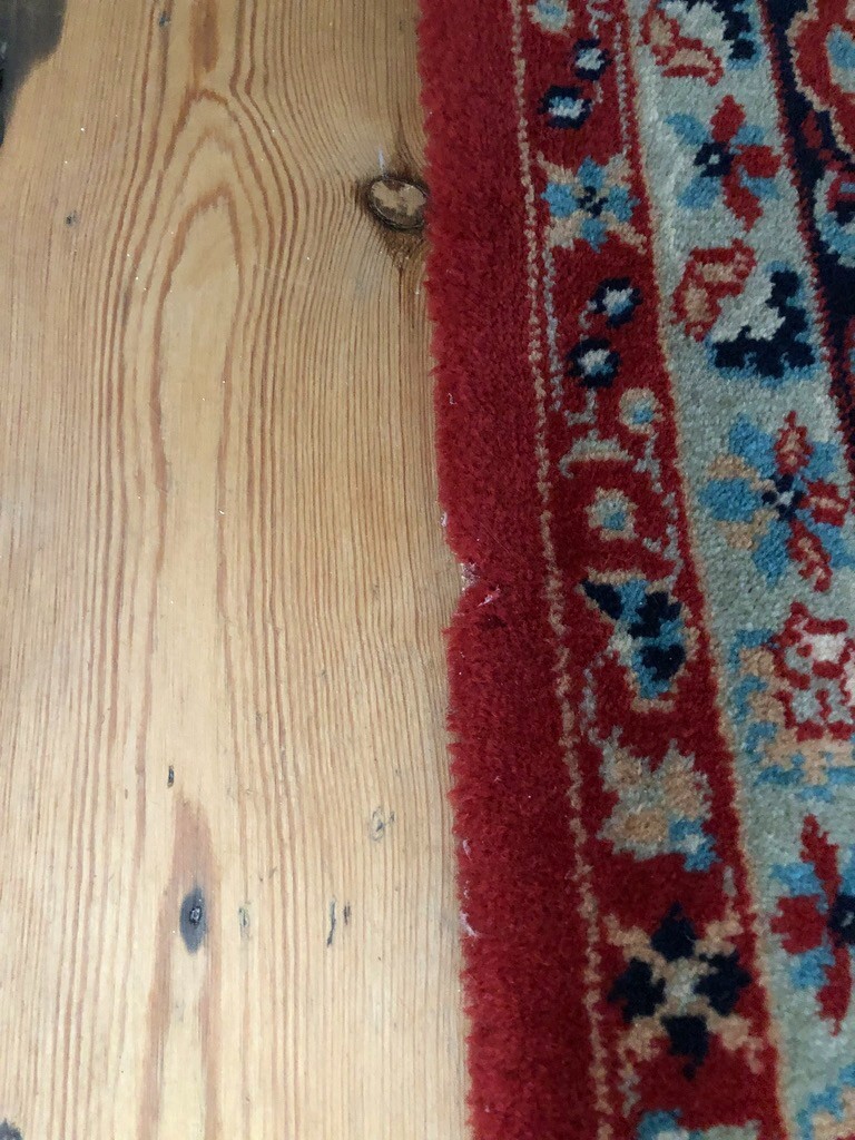 9’8 x 6’6 large John Lewis 100 pure new wool rug. Made by Luis de