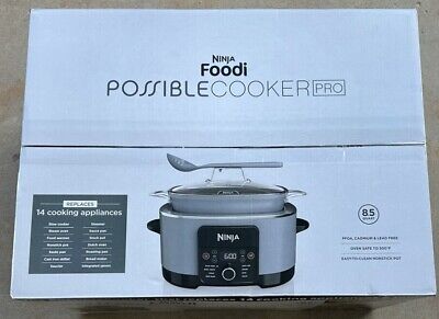 Ninja Foodi PRO 8.5 QT Multi-Cooker 8-in-1 MC1001 New Sealed Box 