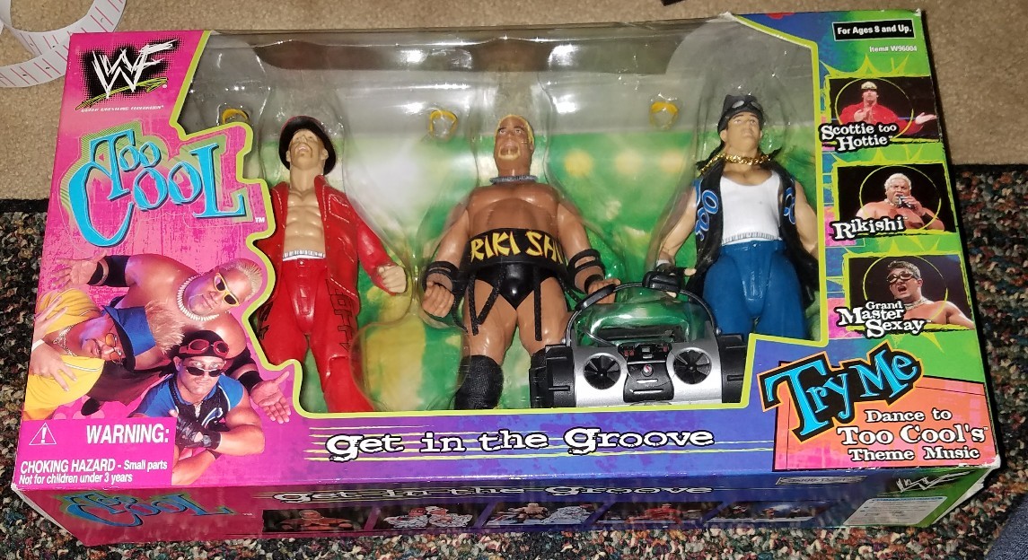 WWF Too Cool Get in the Groove Scottie too Hottie,Rikishi,Grand Master Sexay WWF Too Cool Get in the Groove Groove Groove Scottie too Hottie,Rikishi,Grand Master Sexay 5a2235
