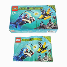 LEGO Aqua Raiders Set: 7771 Angler Hinterhalt - Nur Karton und Anleitung