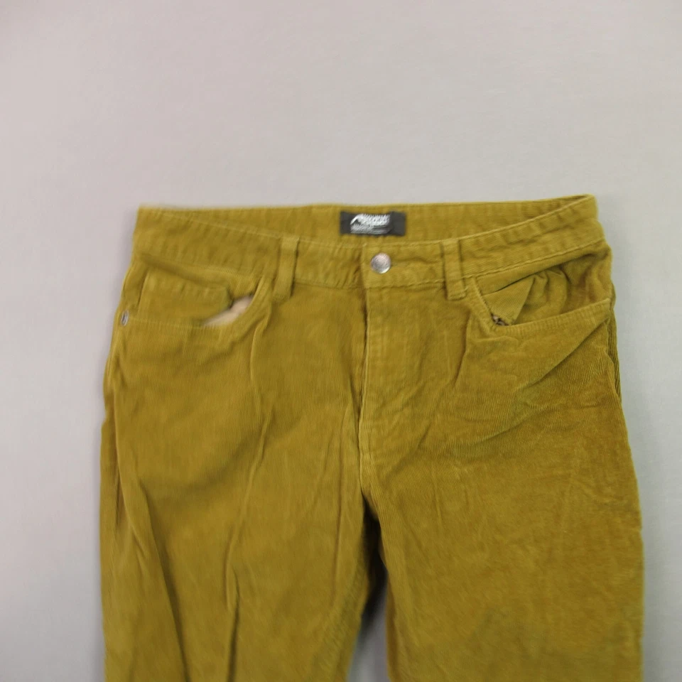 Mountain Khakis Jeans Womens 6 Regular Mustard Straight Leg Corduroy - Image 2 of 4