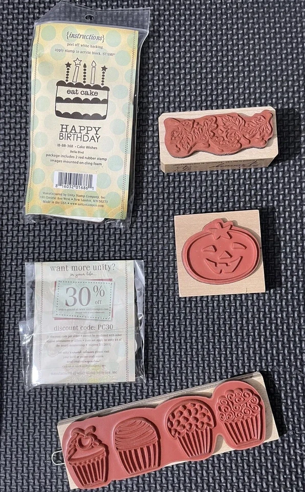 Assorted Rubber Plastic Stamps - Image 4 of 4